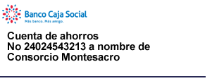 Caja social Consorcio Montesacro